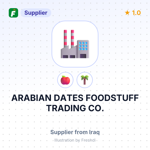 ARABIAN DATES FOODSTUFF TRADING CO. – summary card, no photo uploaded yet