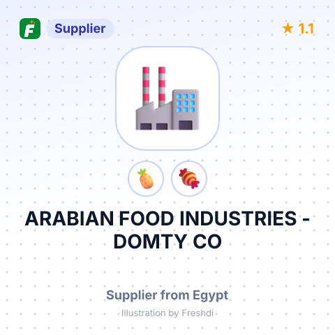 ARABIAN FOOD INDUSTRIES - DOMTY CO – summary card, no photo uploaded yet