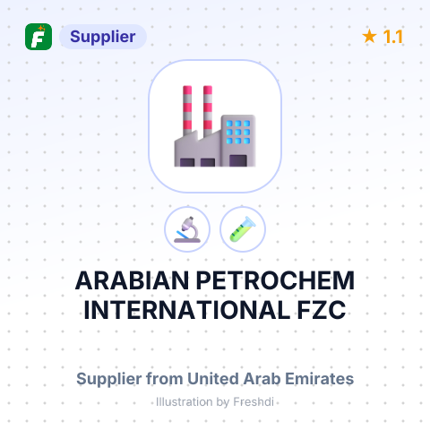 ARABIAN PETROCHEM INTERNATIONAL FZC – summary card, no photo uploaded yet