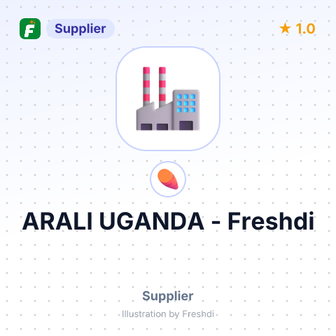 ARALI UGANDA – summary card, no photo uploaded yet