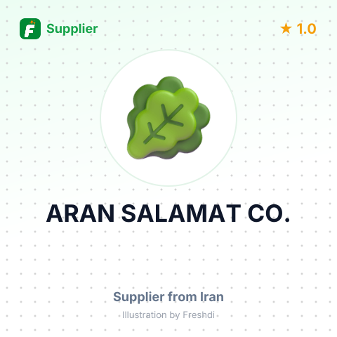 ARAN SALAMAT CO. – summary card, no photo uploaded yet