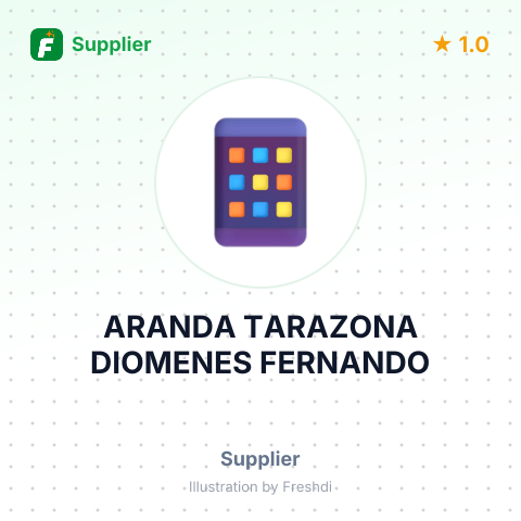 ARANDA TARAZONA DIOMENES FERNANDO – summary card, no photo uploaded yet