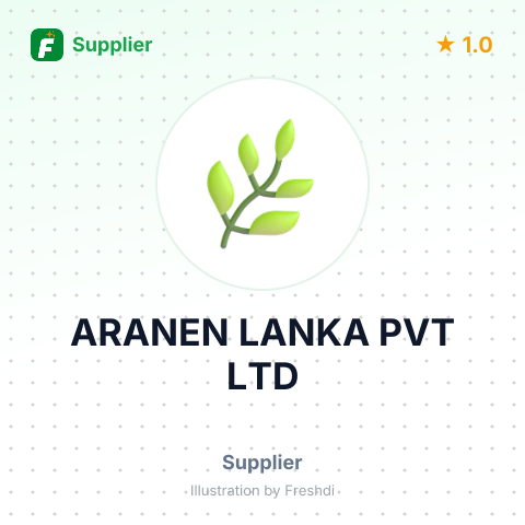 ARANEN LANKA PVT LTD – summary card, no photo uploaded yet
