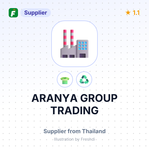 ARANYA GROUP TRADING – summary card, no photo uploaded yet