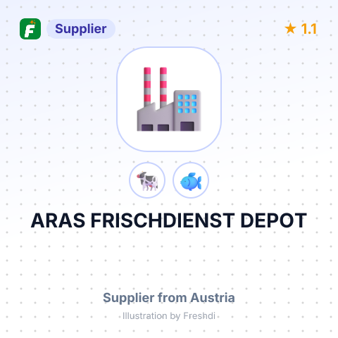 ARAS FRISCHDIENST DEPOT – summary card, no photo uploaded yet