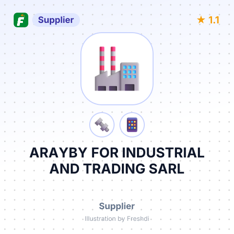 ARAYBY FOR INDUSTRIAL AND TRADING SARL – summary card, no photo uploaded yet