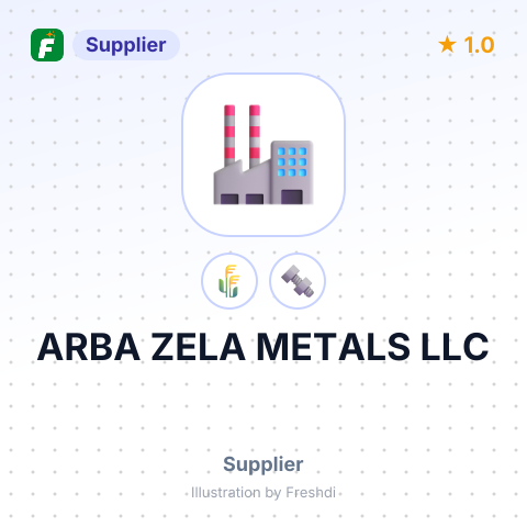 ARBA ZELA METALS LLC – summary card, no photo uploaded yet