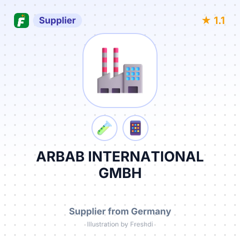 ARBAB INTERNATIONAL GMBH – summary card, no photo uploaded yet