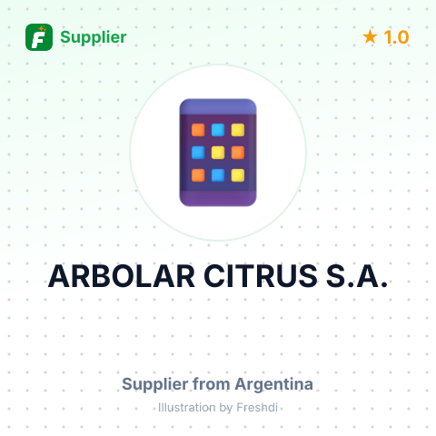ARBOLAR CITRUS S.A. – summary card, no photo uploaded yet