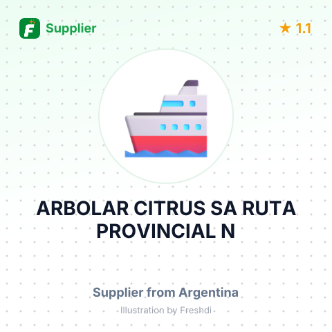 ARBOLAR CITRUS SA RUTA PROVINCIAL N – summary card, no photo uploaded yet