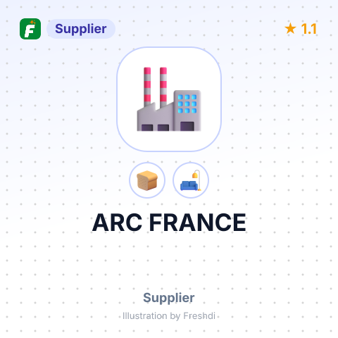 ARC FRANCE – summary card, no photo uploaded yet