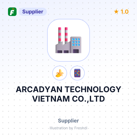 ARCADYAN TECHNOLOGY VIETNAM CO.,LTD – summary card, no photo uploaded yet