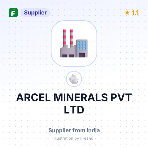 ARCEL MINERALS PVT LTD – summary card, no photo uploaded yet