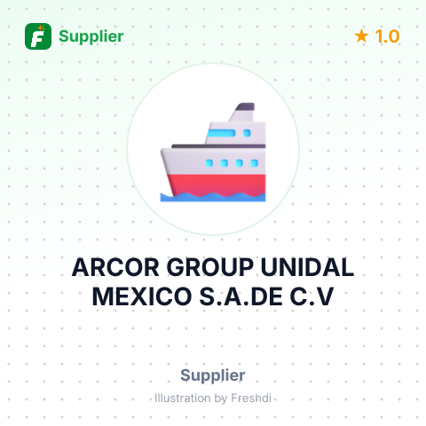ARCOR GROUP UNIDAL MEXICO S.A.DE C.V – summary card, no photo uploaded yet