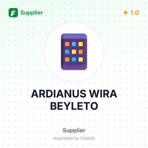 ARDIANUS WIRA BEYLETO – summary card, no photo uploaded yet