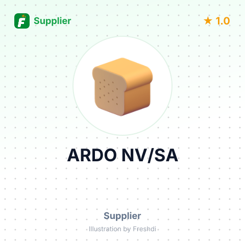 ARDO NV/SA – summary card, no photo uploaded yet