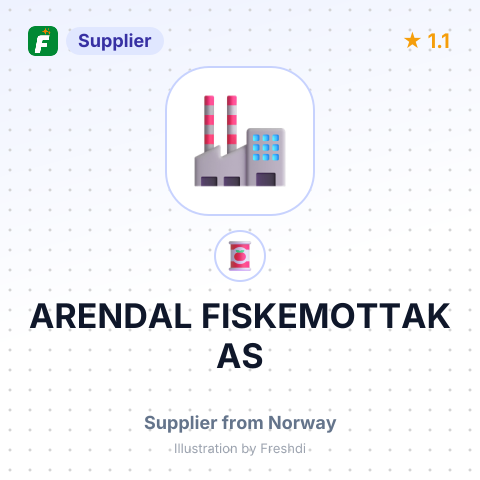 ARENDAL FISKEMOTTAK AS – summary card, no photo uploaded yet