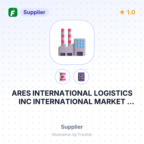 ARES INTERNATIONAL LOGISTICS INC INTERNATIONAL MARKET BRANDSEIN – summary card, no photo uploaded yet