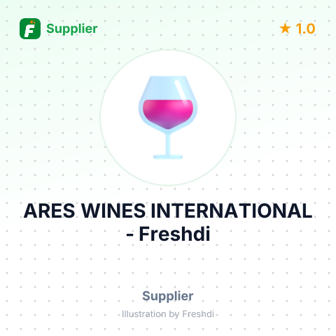 ARES WINES INTERNATIONAL – summary card, no photo uploaded yet