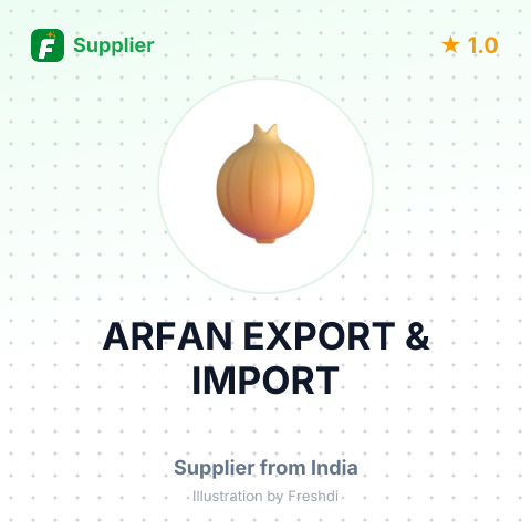 ARFAN EXPORT & IMPORT – summary card, no photo uploaded yet
