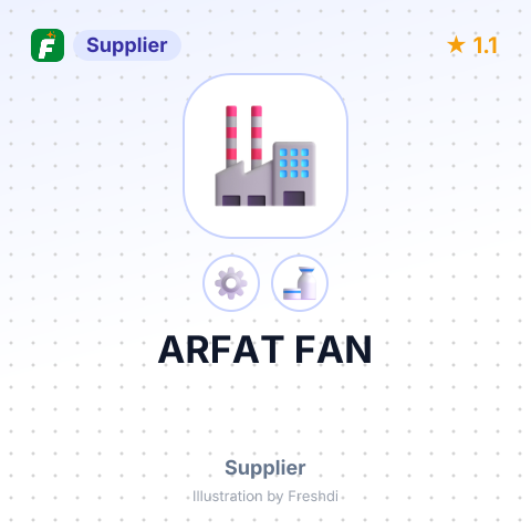 ARFAT FAN – summary card, no photo uploaded yet