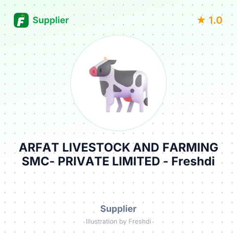 ARFAT LIVESTOCK AND FARMING SMC- PRIVATE LIMITED – summary card, no photo uploaded yet