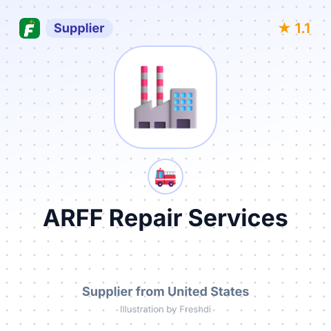 ARFF Repair Services – summary card, no photo uploaded yet