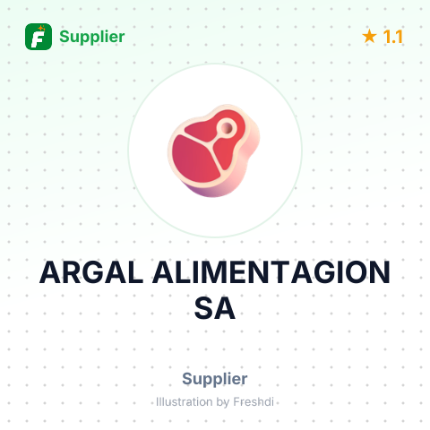 ARGAL ALIMENTAGION SA – summary card, no photo uploaded yet