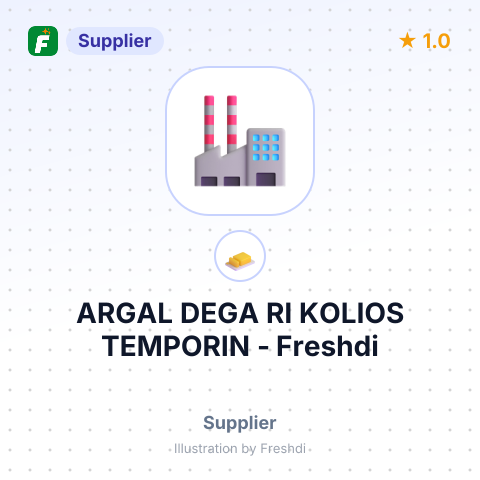 ARGAL DEGA RI KOLIOS TEMPORIN – summary card, no photo uploaded yet