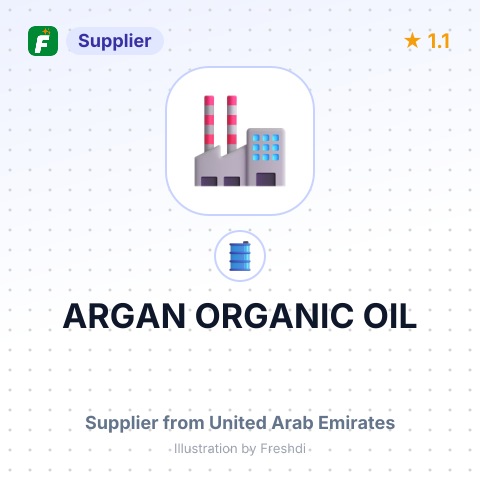 ARGAN ORGANIC OIL – summary card, no photo uploaded yet