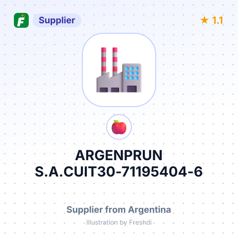 ARGENPRUN S.A.CUIT30-71195404-6 – summary card, no photo uploaded yet