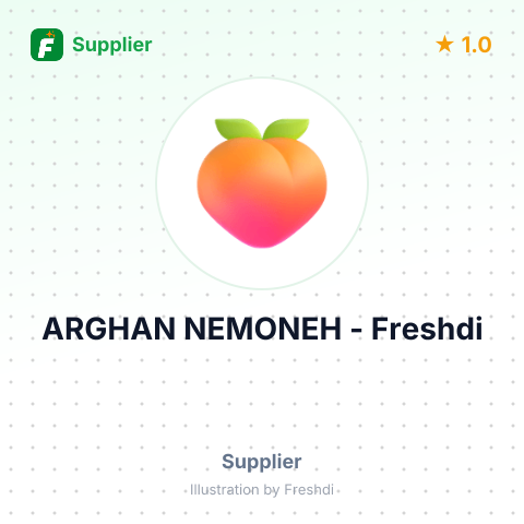 ARGHAN NEMONEH – summary card, no photo uploaded yet