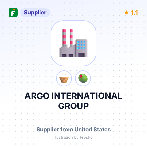 ARGO INTERNATIONAL GROUP – summary card, no photo uploaded yet