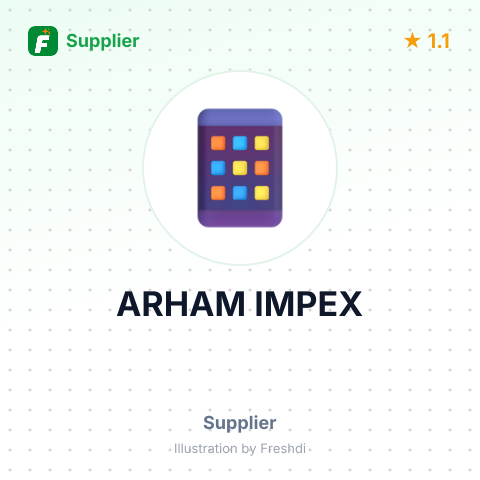 ARHAM IMPEX – summary card, no photo uploaded yet