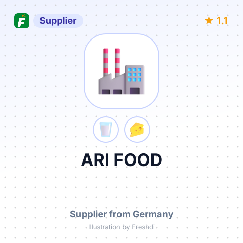ARI FOOD – summary card, no photo uploaded yet