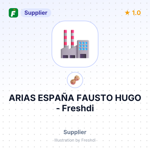 ARIAS ESPAÑA FAUSTO HUGO – summary card, no photo uploaded yet