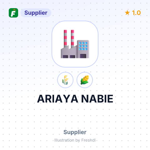 ARIAYA NABIE – summary card, no photo uploaded yet