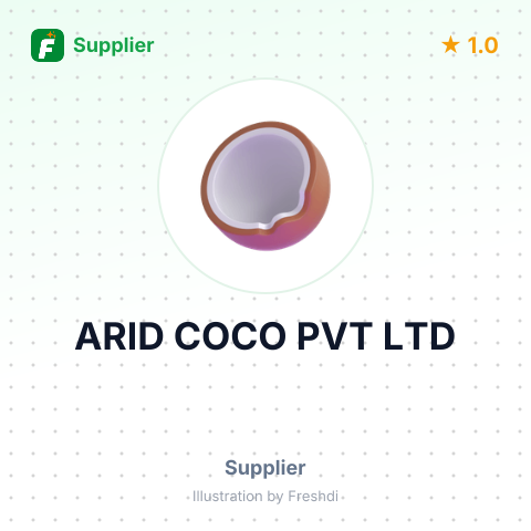 ARID COCO PVT LTD – summary card, no photo uploaded yet
