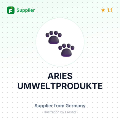 ARIES UMWELTPRODUKTE – summary card, no photo uploaded yet