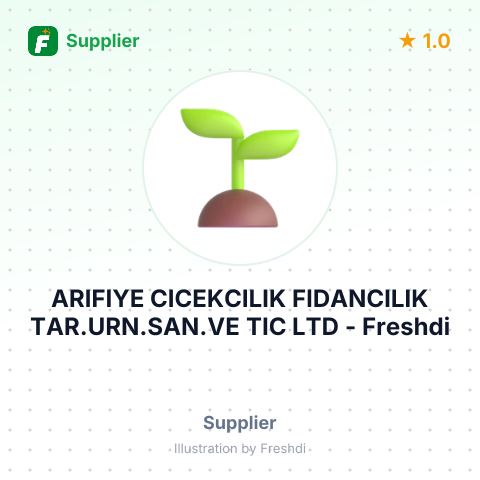 ARIFIYE CICEKCILIK FIDANCILIK TAR.URN.SAN.VE TIC LTD – summary card, no photo uploaded yet