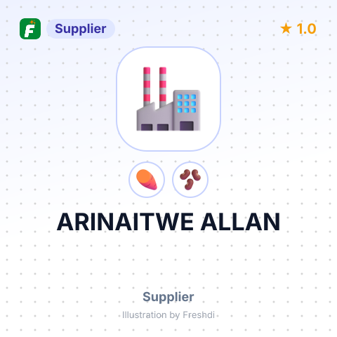 ARINAITWE ALLAN – summary card, no photo uploaded yet