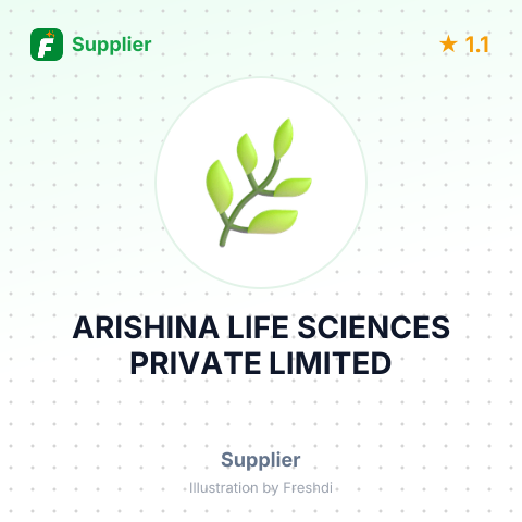 ARISHINA LIFE SCIENCES PRIVATE LIMITED – summary card, no photo uploaded yet
