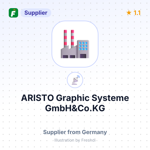 ARISTO Graphic Systeme GmbH&Co.KG – summary card, no photo uploaded yet