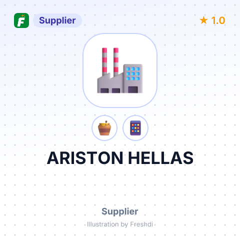 ARISTON HELLAS – summary card, no photo uploaded yet