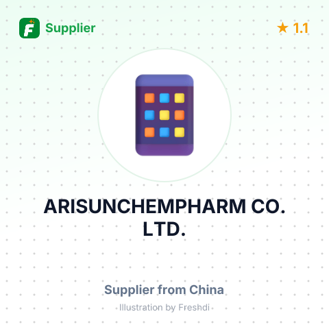 ARISUNCHEMPHARM CO. LTD. – summary card, no photo uploaded yet