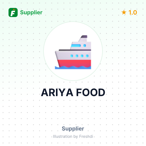 ARIYA FOOD – summary card, no photo uploaded yet