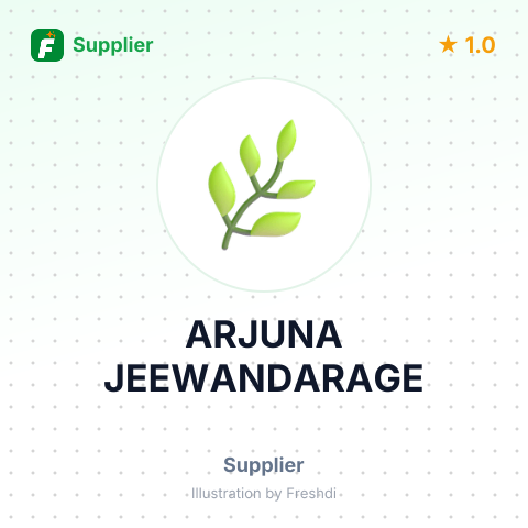 ARJUNA JEEWANDARAGE – summary card, no photo uploaded yet