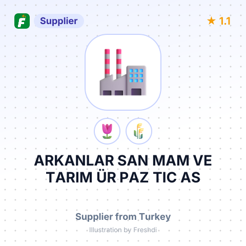 ARKANLAR SAN MAM VE TARIM ÜR PAZ TIC AS – summary card, no photo uploaded yet