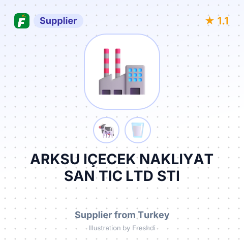 ARKSU IÇECEK NAKLIYAT SAN TIC LTD STI – summary card, no photo uploaded yet