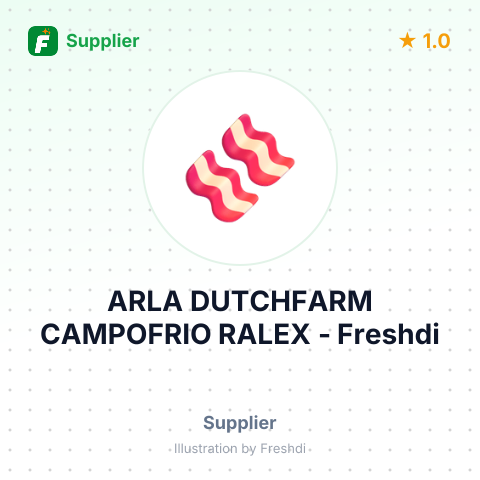 ARLA DUTCHFARM CAMPOFRIO RALEX – summary card, no photo uploaded yet